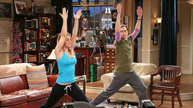 Escena de la serie The Big Bang Theory.