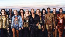 La belleza de las mujeres de Rousteing son la imagen de la campaña de L'Oréal x Balmain. | Foto: L'Oréal y Balmain.