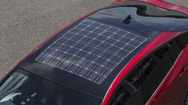 toyota prius coche electrico panel solar techo