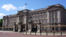 Una imagen del exterior del Palacio de Buckingham en Londres.