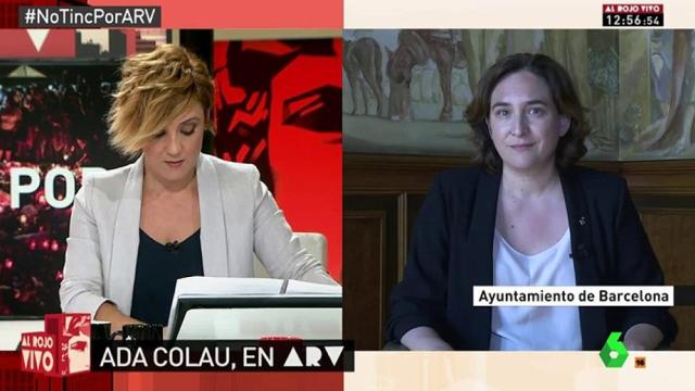 Cristina Pardo entrevista a Ada Colau.