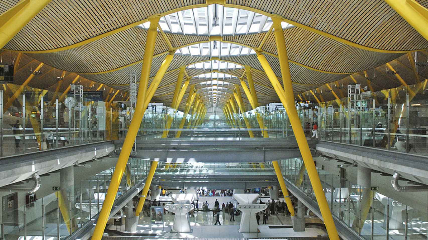Imagen de archivo de la T4 del Aeropuerto Madrid Barajas.