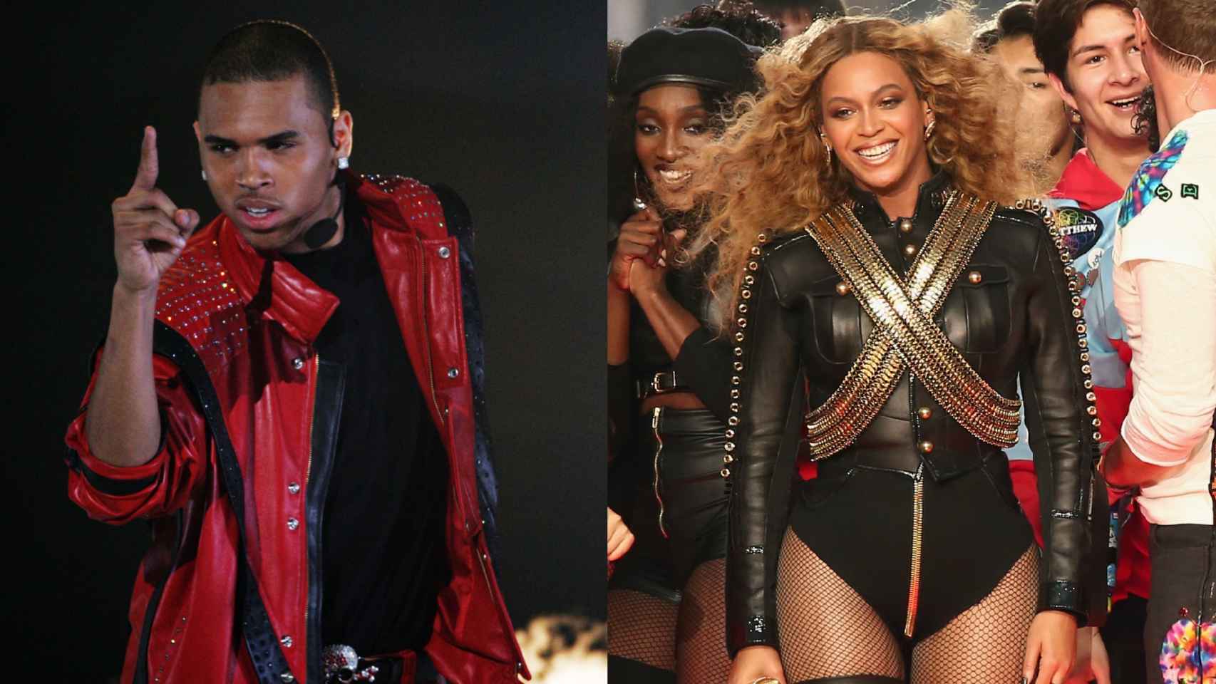 Chris Brown y Beyoncé siempre se han confesado admiradores de Michael Jackson. | Foto: Getty Images.