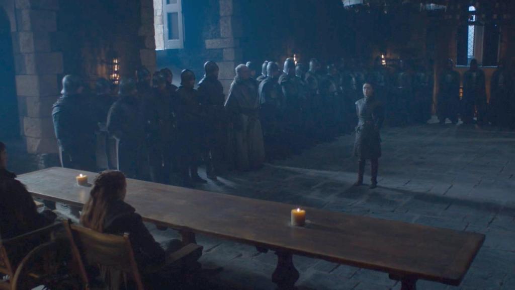 Arya es requerida por su hermana Sansa