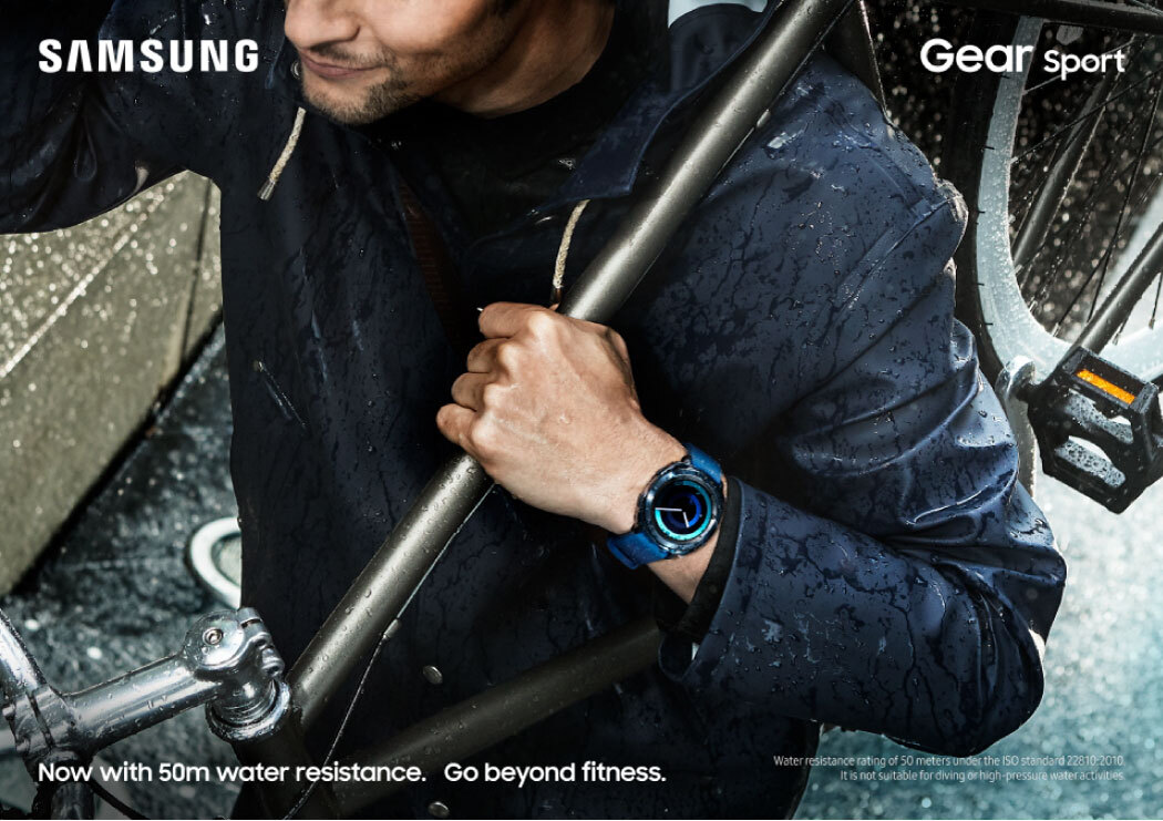 fusión botella Retirada Los Samsung Gear Sport y Fit 2 Pro tendrán una aplicación para natación