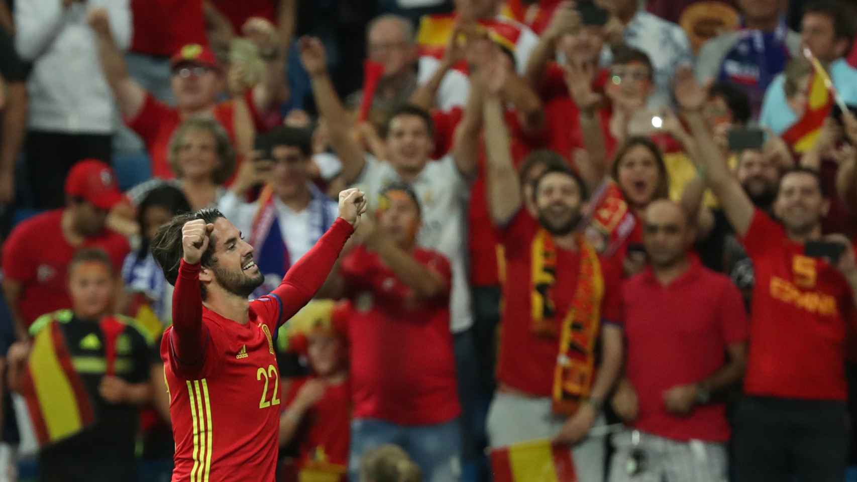 Las mejores imágenes del España - Italia de clasificación para el Mundial 2018
