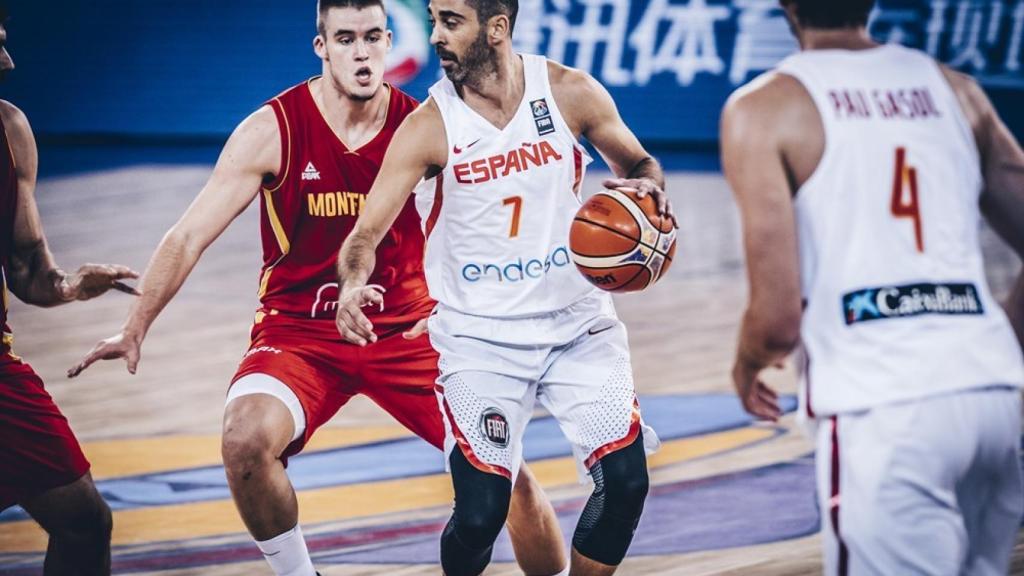 Navarro logró un 3/3 en triples contra Montenegro.