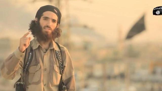 Yassin Ahram Pérez, en un vídeo enviado por el Estado Islámico