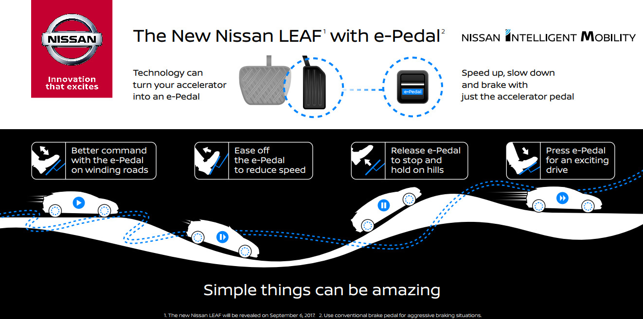 nissan leaf e-pedal
