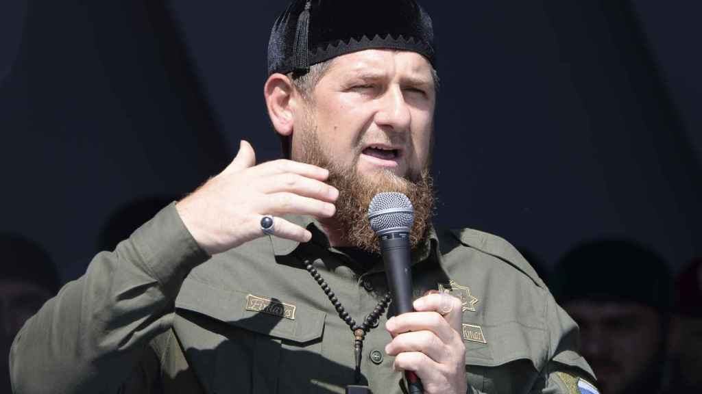 Ramzán Kadyrov, líder de la República de Chehenia en Rusia.