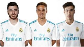 Campuzano, Dani Gómez y Pedro