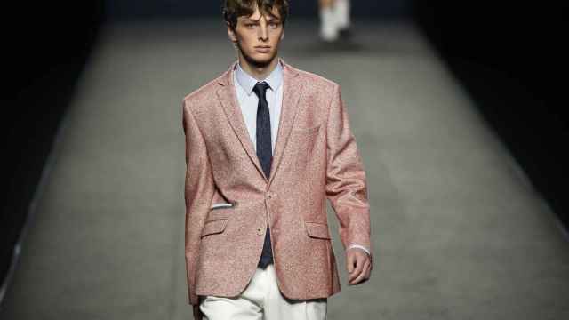 Las chaquetas han sido las protagonistas de la propuesta del diseñador madrileño. | Foto: GTRES.