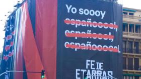 El polémico cartel de Netflix en San Sebastián.