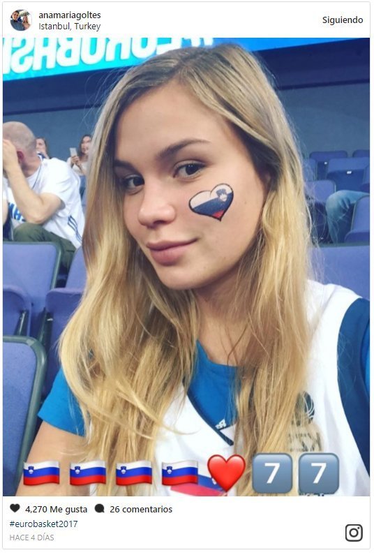 Ana María Goletes, novia de Luka Doncic