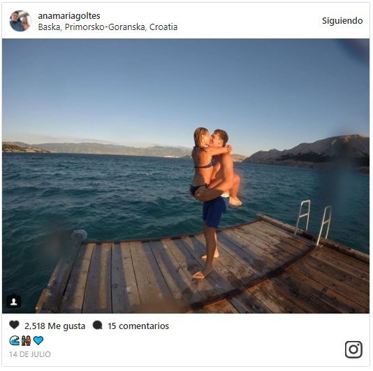 Ana María Goletes, novia de Luka Doncic