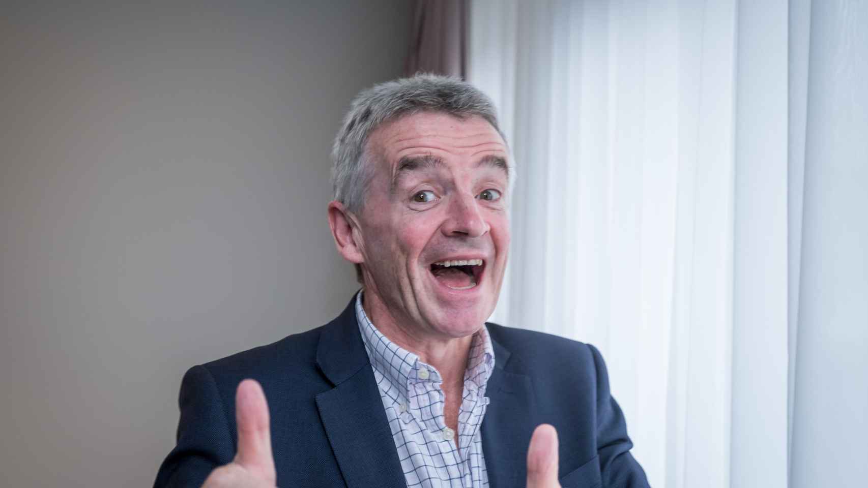 Michael O'Leary es uno de los hombres más ricos de Irlanda