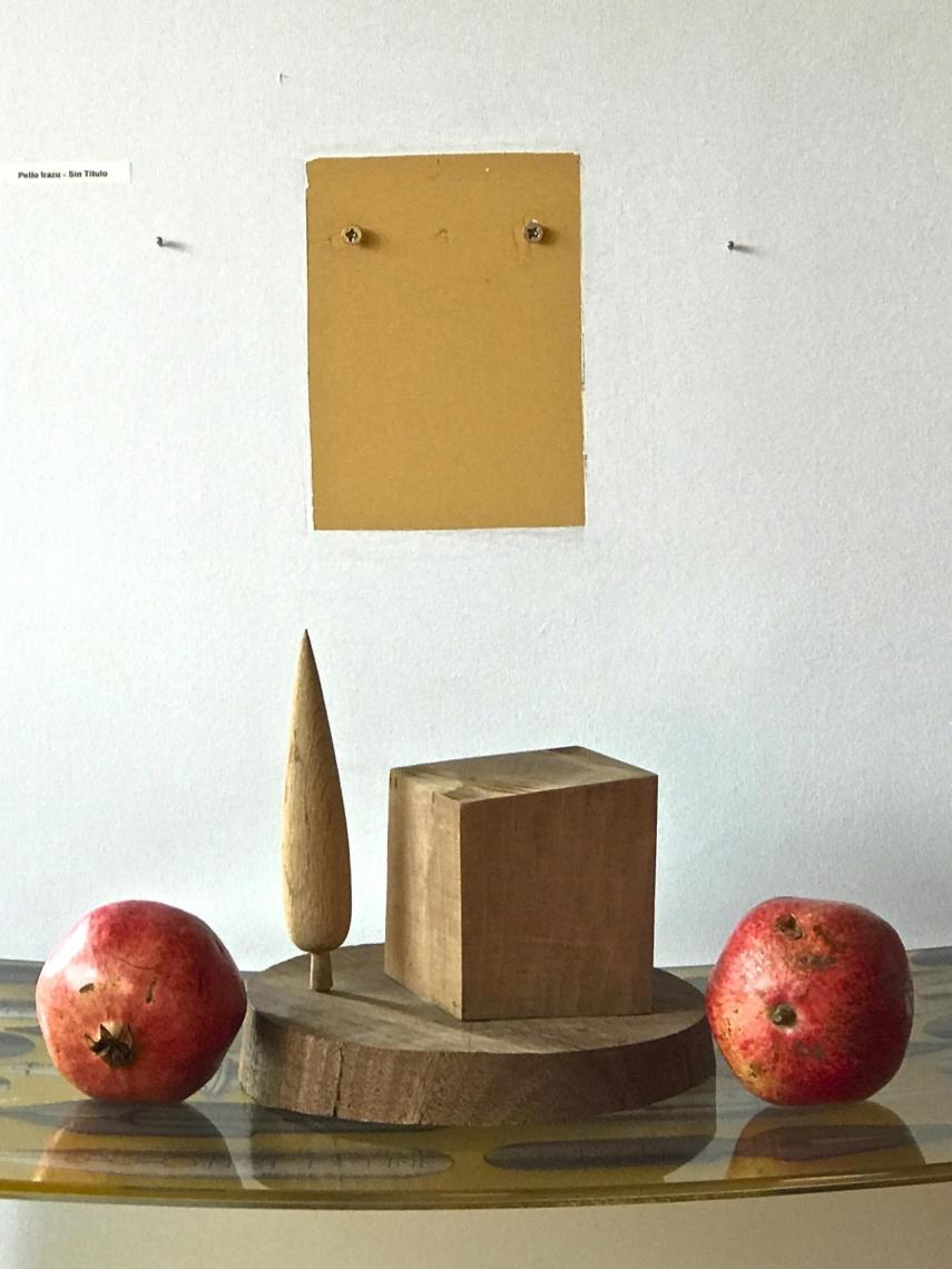 El hueco dejado por una obra de Pello Irazu.