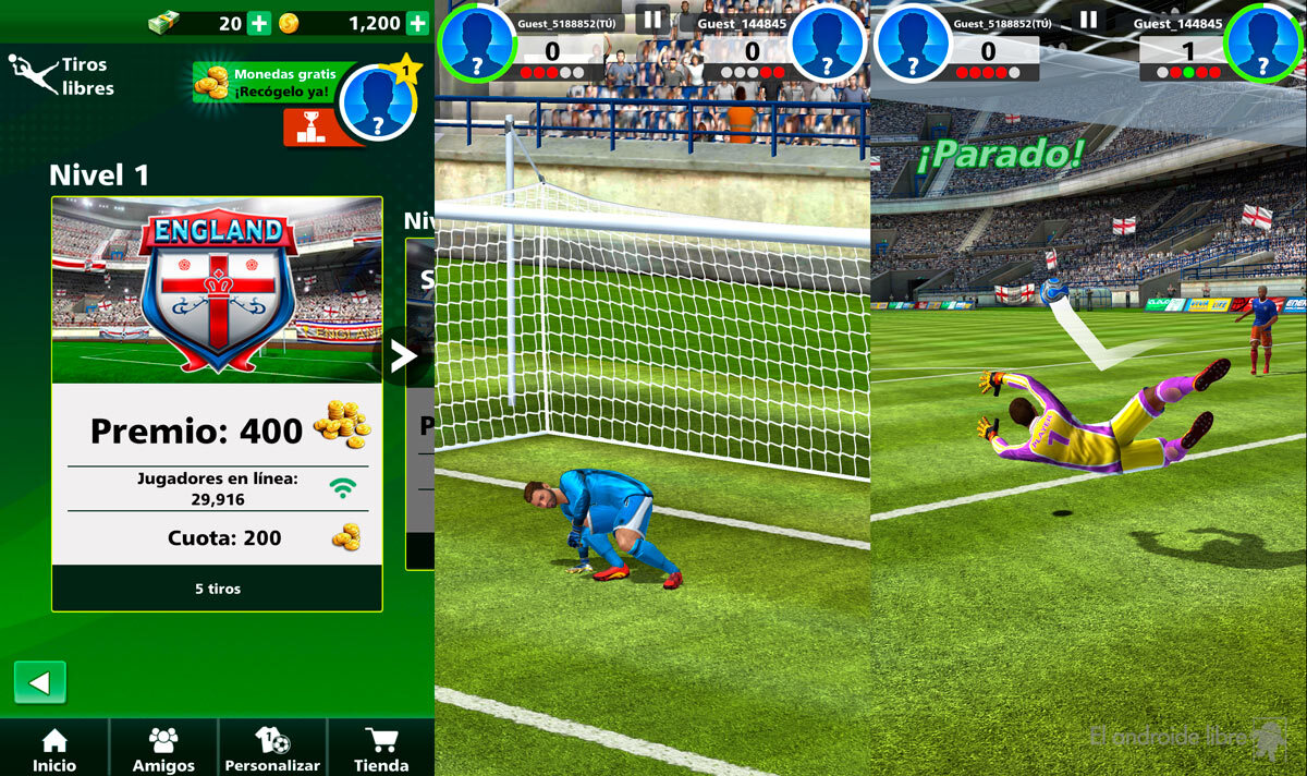5 juegos de fútbol sencillos y sin complicaciones para disfrutar en tu móvil