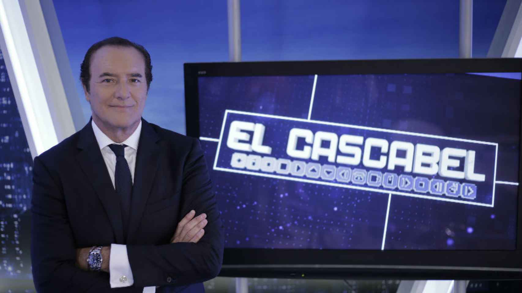 Antonio Jiménez, presentador de 'El Cascabel', el programa estrella de Trece.