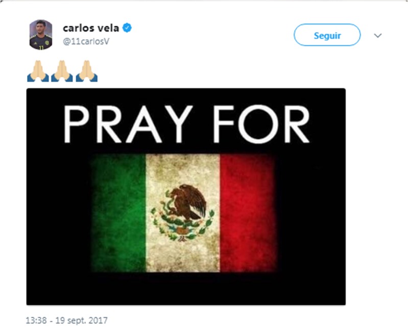 El mundo del deporte se vuelca con las víctimas del terremoto de México