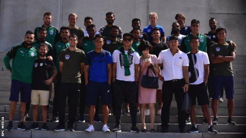 La expedición del Bengaluru en Corea del Norte.