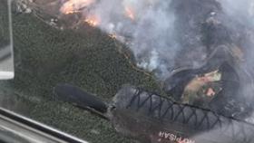 Imagen del incendio ocurrido en Gran Canaria.