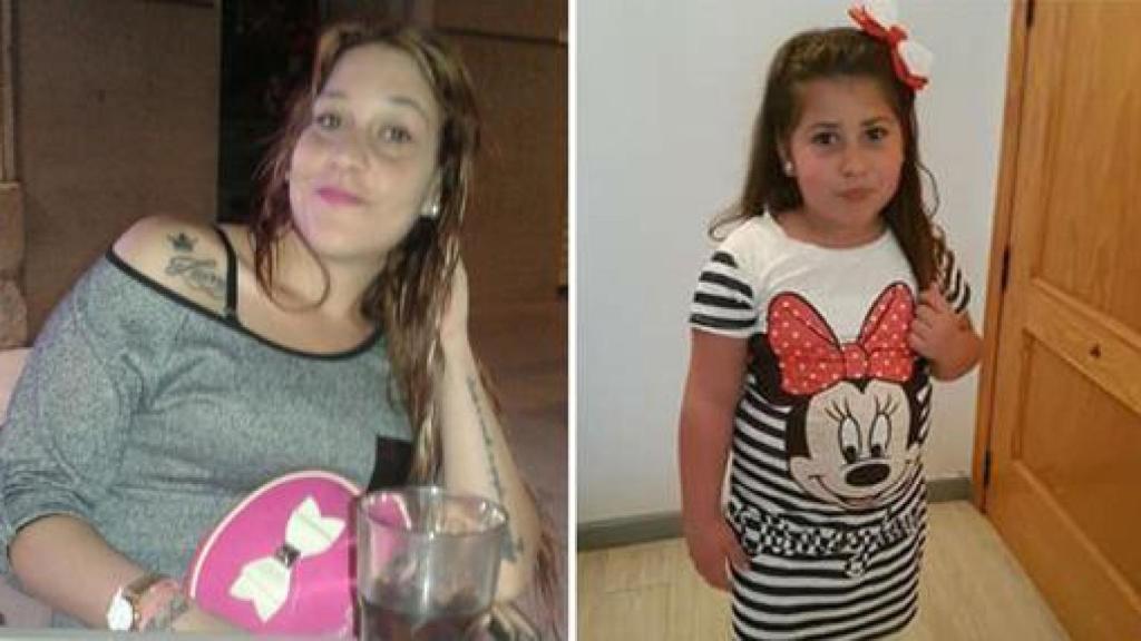 La sevillana Rocío, de 26 años, y su hija, también en paradero desconocido.