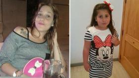 La sevillana Sandra, de 26 años,  y su hija, también en paradero desconocido.