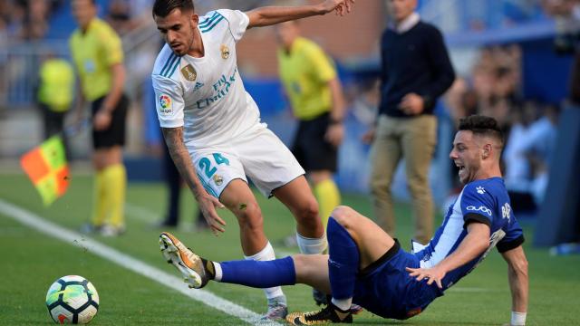 Dani Ceballos, en el partido ante el Alavés.