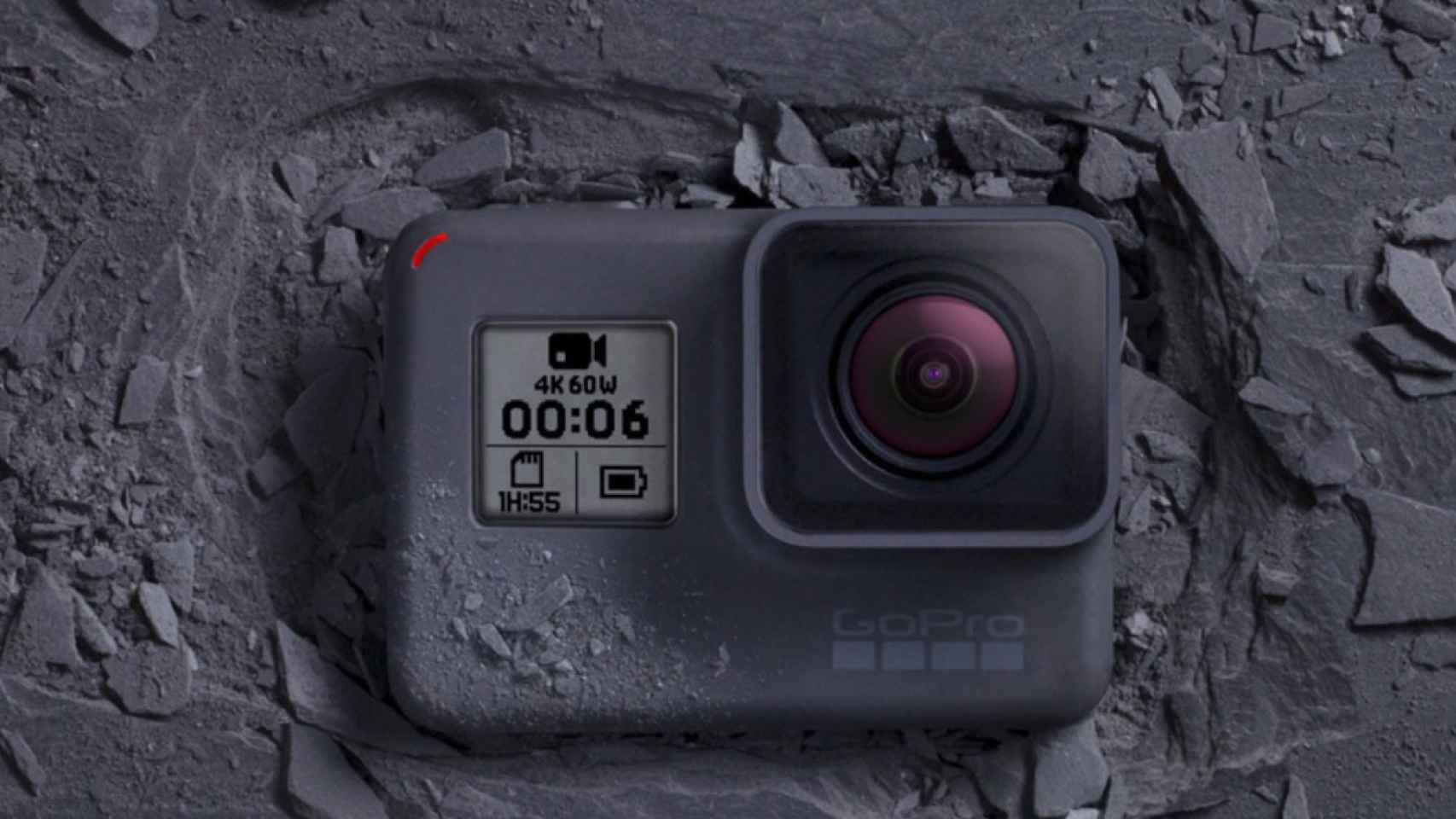 Rebajar micro Mancha GoPro Hero6 Black: 4K a 60 FPS y estabilización de imagen electrónica