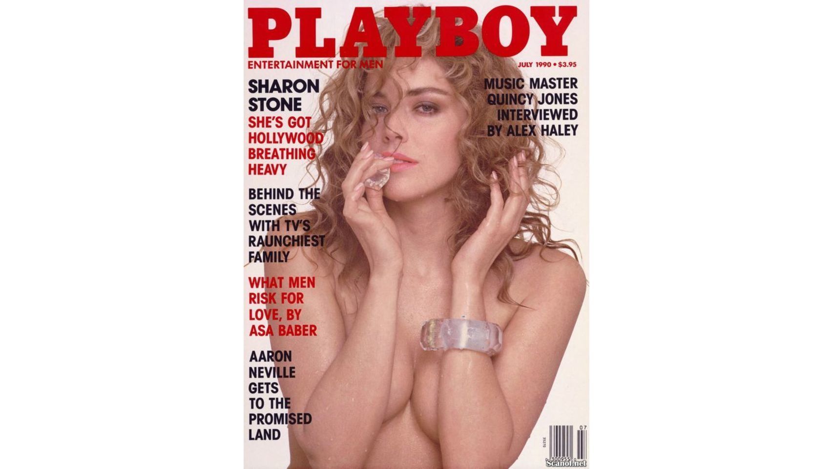 Playboy cover july 1990