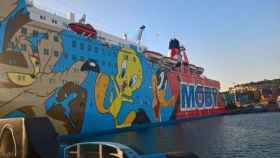 El conocido como barco de Piolín se llama en realidad Moby Dada