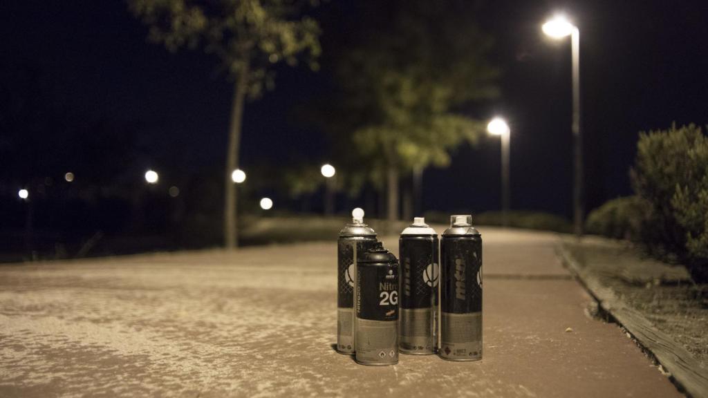 Botes de aerosol.