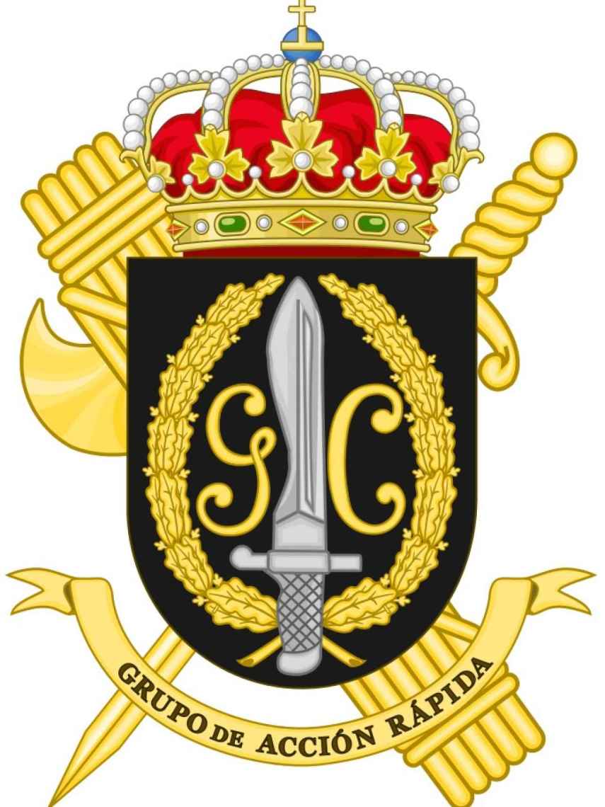 Escudo de armas del Grupo de Acción Rápida de la Guardia Civil