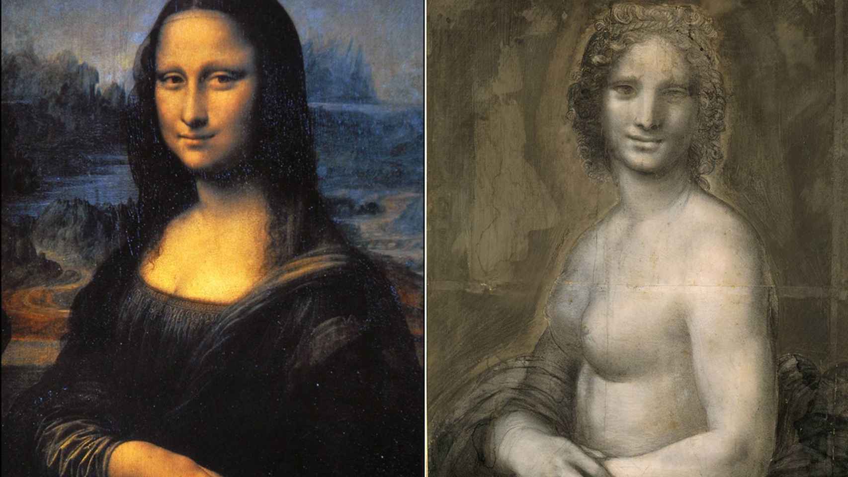 ojo Inspección difícil Mona Lisa aparece desnuda en un dibujo de Leonardo da Vinci