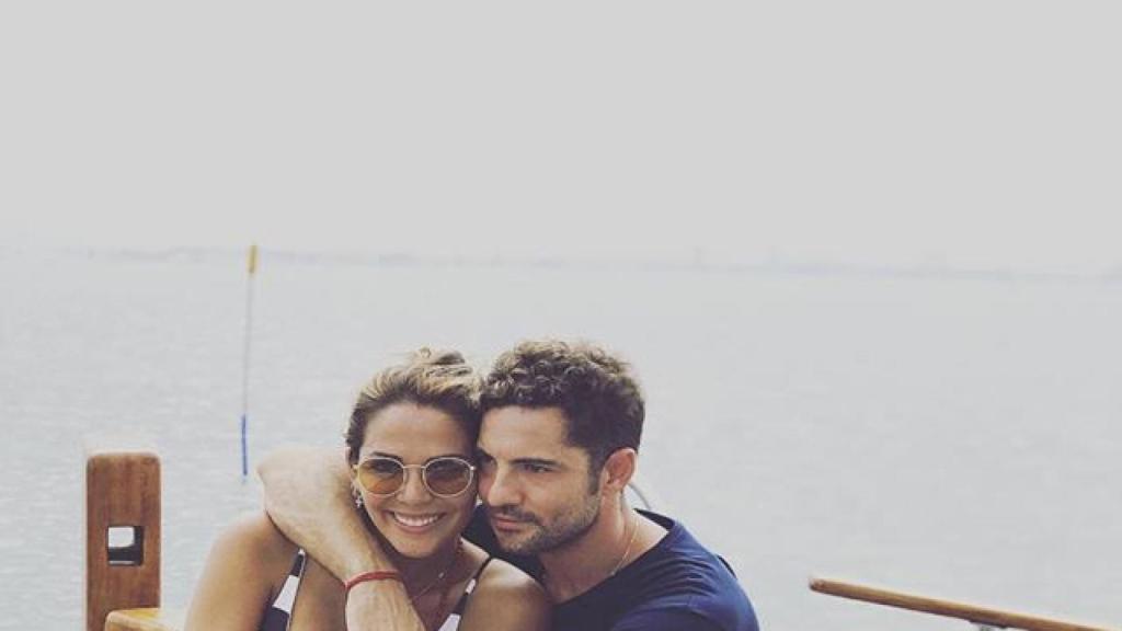David Bisbal junto a Rosanna Zanetti.