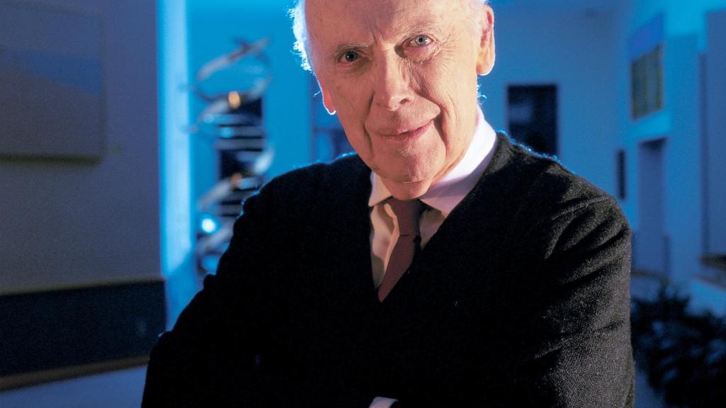 James D. Watson, descubridor del ADN y darwinista social.