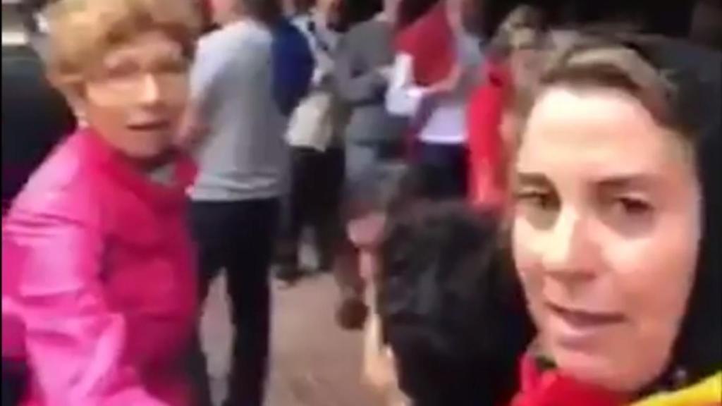 Susana Gallardo, durante su polémico vídeo