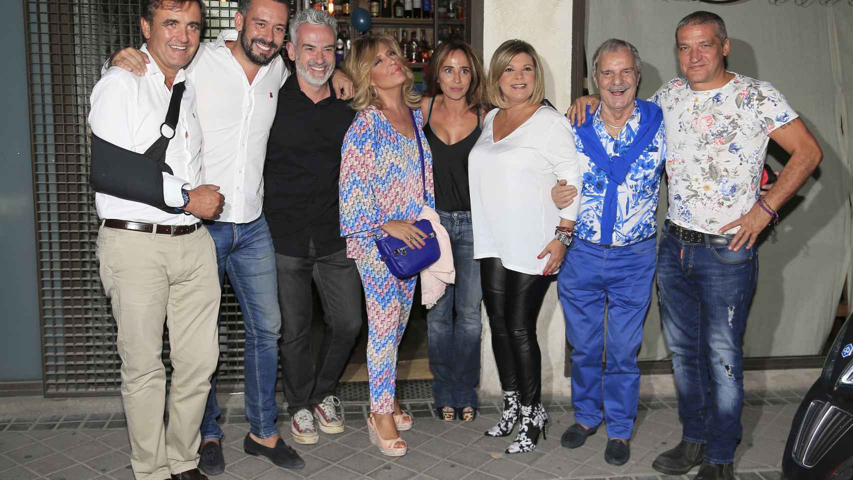 María Patiño celebra su cumpleaños en el local de su novio, el actor Ricardo Rodríguez