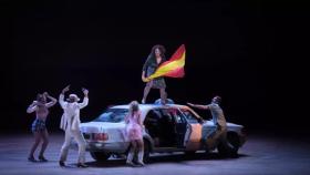 Una de las escenas de la Carmen de Bieito presentada en París.