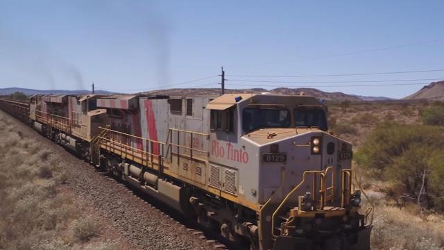 rio tinto tren autonomo australia