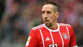 Ribéry, con el Bayern. Foto fcbayern.com