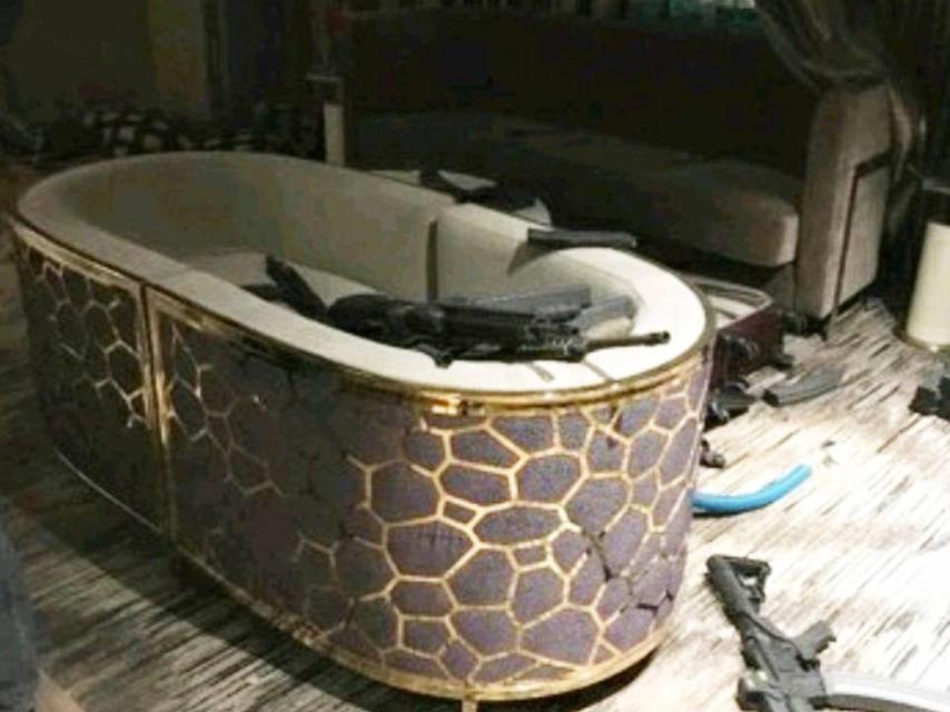 Paddock contaba con un potente arsenal para perpetrar su masacre.