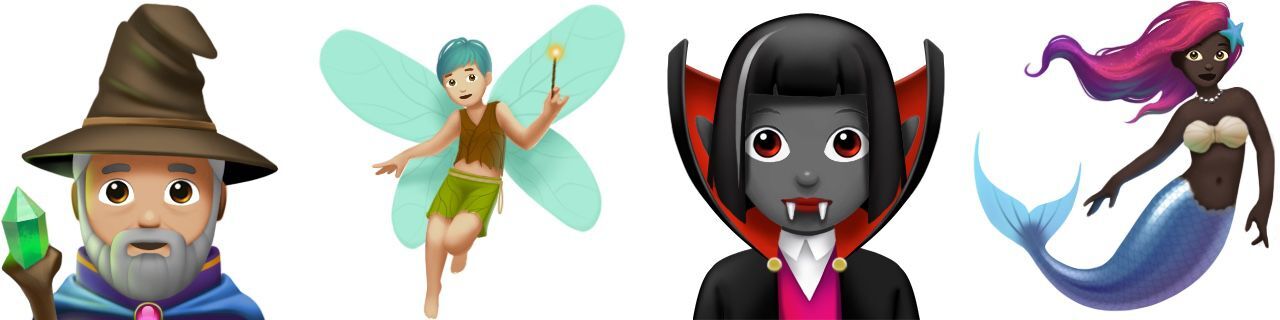 criaturas magicas ios 11 1 unicode 10 emojis