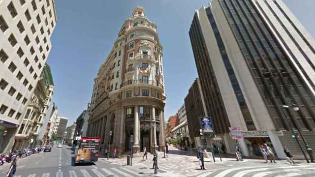 Edificio del Banco de Valencia que ahora albergará la sede de Caixabank.