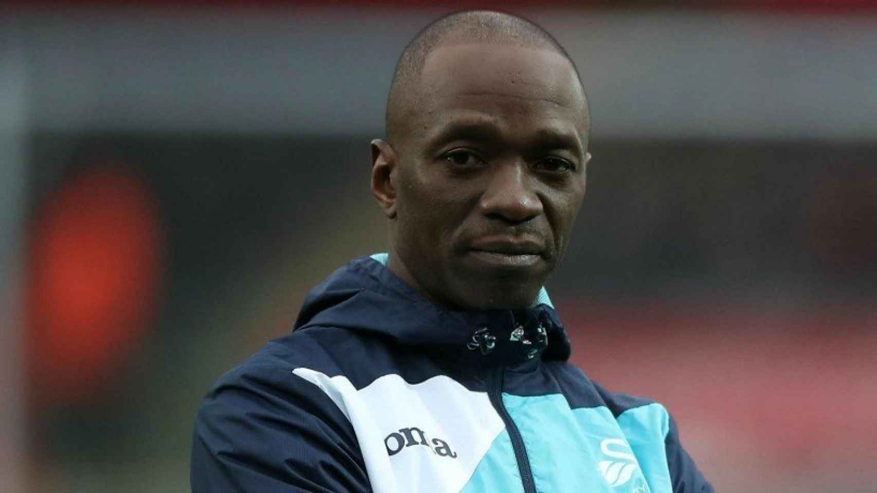 Makelele en su etapa como asistente en el Swansea. Foto: (swanseacity.com)