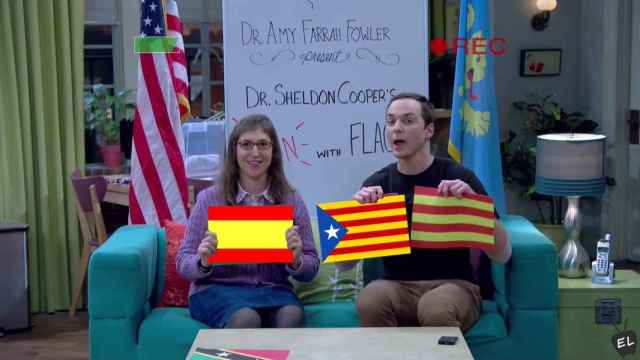 Sheldon Cooper presenta: Diversión con banderas Procés Edition