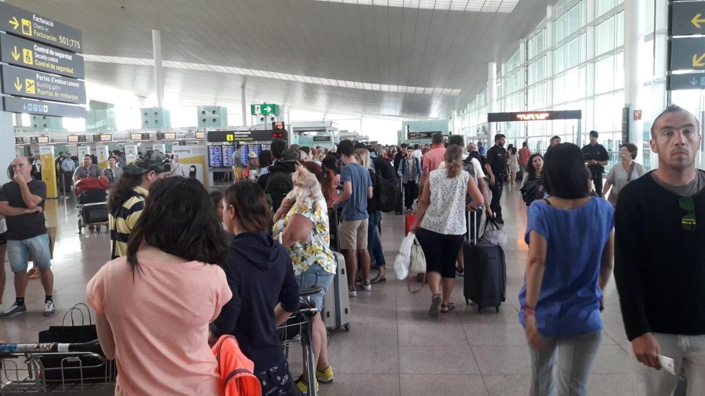 Imagen del aeropuerto de El Prat, en Barcelona.
