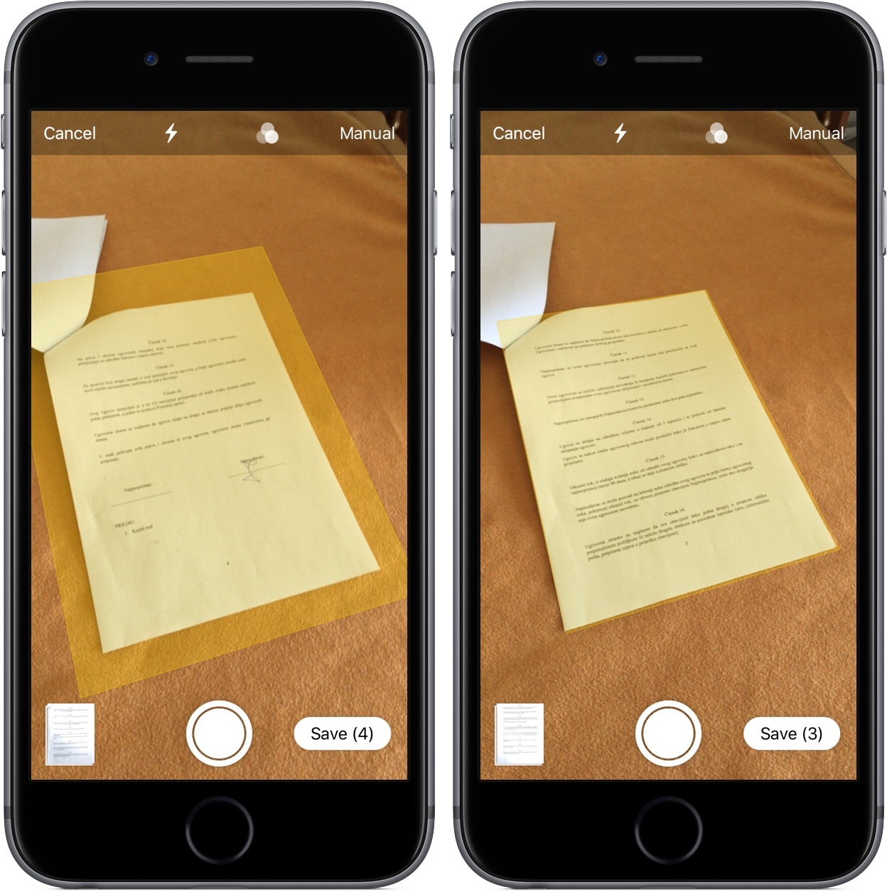 escanear documentos iphone ipad ios 11 aplicacion notas