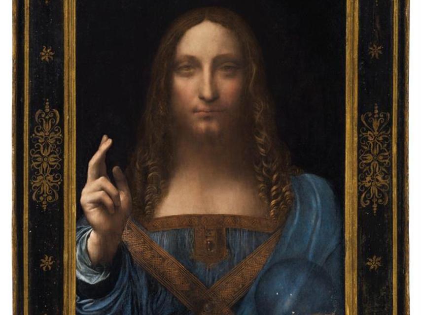 La pintura Salvator Mundi.